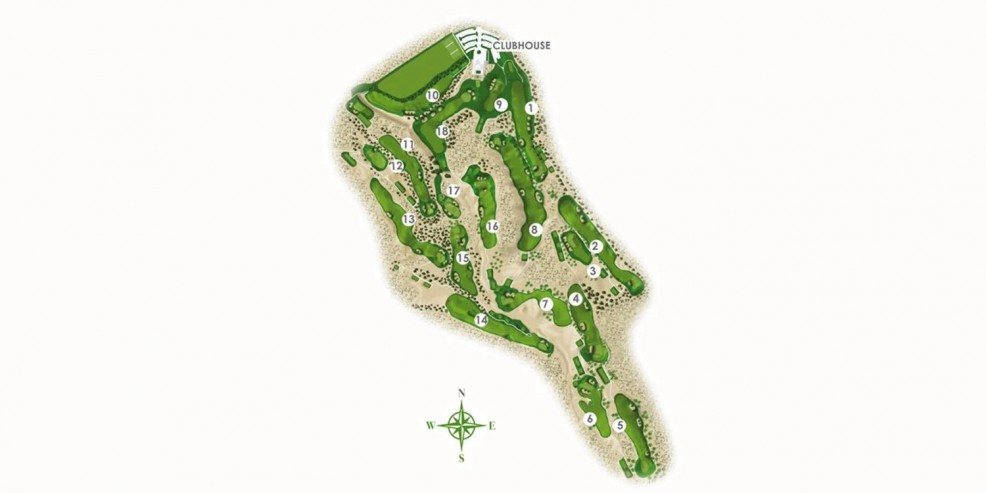 Plán hřiště | Golfové zájezdy, golfová dovolená, luxusní golf