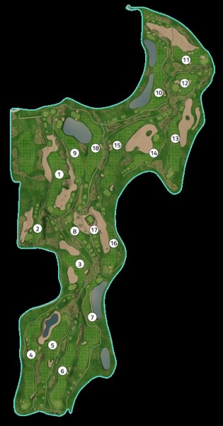 Plán hřiště | Golfové zájezdy, golfová dovolená, luxusní golf